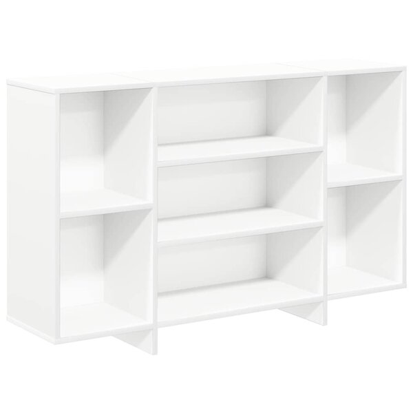 vidaXL Buffet blanc 120x30x75 cm bois d'ingénierie
