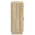 vidaXL Buffet Chêne Sonoma 66 x 34 5 x 87 cm Bois d'ingénierie