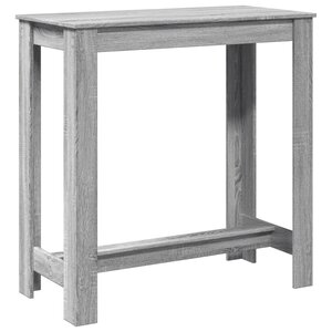 vidaXL Table de bar sonoma gris 102x50x103 5 cm bois d'ingénierie