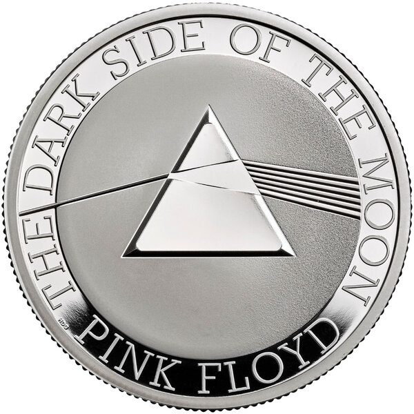 Monnaie PINK FLOYD Legends of Music 2 Oz Argent 5 Pounds United Kingdom 2026