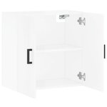 vidaXL Armoire murale Blanc brillant 60x31x60 cm Bois d'ingénierie