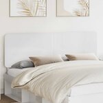 vidaXL Tête de lit Blanc Brillant 180 cm Bois d'ingénierie