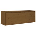 vidaXL Meubles TV 5 Pièces Marron miel Bois massif de pin