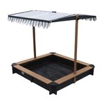 AXI Lily Bac a sable avec toit Anthracite Marron