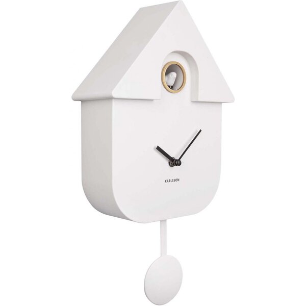 Horloge murale moderne cuckoo blanc
