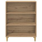 vidaXL Buffet Chêne artisanal 69 5 x 32 5 x 90 cm Bois d'ingénierie