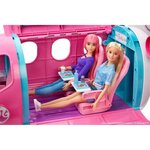 Barbie l'avion de reve avec mobilier  rangements et accessoires - 58 cm