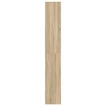 vidaXL Meuble de rangement / Cloison en chêne Sonoma 80x30x198 cm