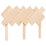 vidaXL Cadre de lit sans matelas bois massif