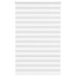 vidaXL Store zèbre blanc 145x230 cm largeur du tissu 140 9cm polyester