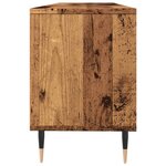 vidaXL Meuble TV vieux bois 150x30x44 5 cm bois d'ingénierie