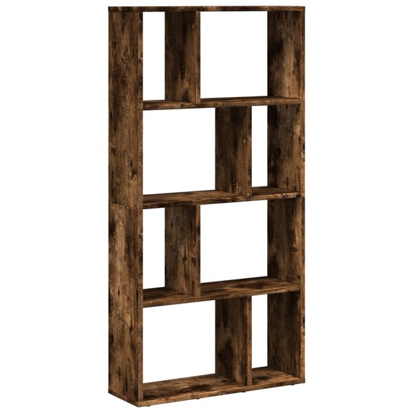 vidaXL Bibliothèque chêne fumé 60x20x120 cm bois d'ingénierie