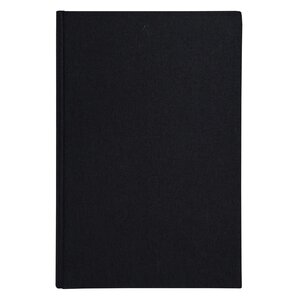 Registre 340x225 Quadrillé 300 Pages Foliotées - Noir Toilé - Le Dauphin