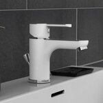 EISL Mitigeur de lavabo DIZIANI blanc-chrome