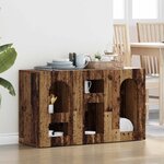 vidaXL Buffet Bois ancien 100 x 35 x 59 cm Bois d'ingénierie