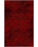 Tapis de salon FISUN 120 x 180 cm - Rouge