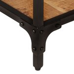 vidaXL Meuble TV 150x30x41 cm bois massif de manguier