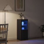 vidaXL Buffet Noir 41 x 37 x 100 cm Bois d'ingénierie