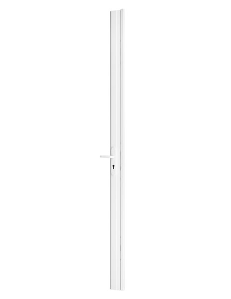 THIRARD - Serrure en applique réversible 3 points latéraux Tribando  blanc  pour porteur hauteur 2250 mm max - THIRARD