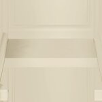 vidaXL Armoire plastique 40x43x164 cm design de bois blanc angora