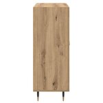 vidaXL Buffet Chêne artisanal 69 5 x 34 x 90 cm Bois d'ingénierie