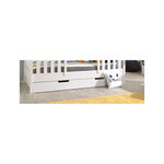 Lit Gigogne Pour Cabane - blanc
