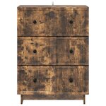 vidaXL Armoire à tiroirs 66 x 34 5 x 90 cm Bois d'ingénierie