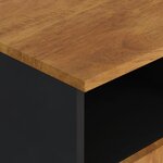 vidaXL Meuble TV 100x33x46 cm bois de manguier et d'ingénierie