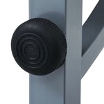 Vidaxl table à dessin pour adolescents noir 110x60x87 cm mdf