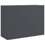 vidaXL Buffet anthracite 99x39x73 cm acier