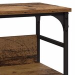 vidaXL Table console Bois ancien 100 x 32 x 75 cm Bois d'ingénierie