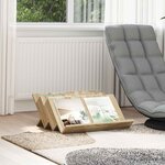 vidaXL Étagère à magazines avec étagère Chêne Sonoma 65 x 53 x 28 5 cm