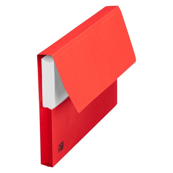 Chemise à soufflet oxford vip 25 x 32 cm rouge vif - paquet de 50