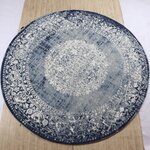 Dutch Lifestyle Tapis Durban Jahrg 150 cm Rond Bleu