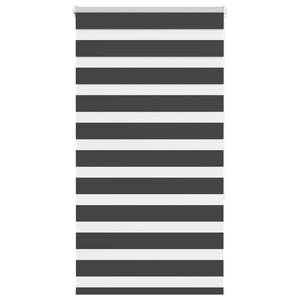 vidaXL Store zèbre noir 70x150 cm largeur du tissu 65 9 cm polyester