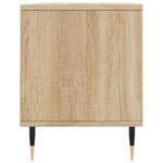 vidaXL Meuble TV chêne sonoma 100x34 5x44 5 cm bois d'ingénierie