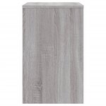 vidaXL Tables basses gigognes 3 Pièces sonoma gris bois d'ingénierie
