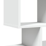 vidaXL Étagère séparatrice de pièce blanc 92x29x112 cm
