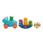 Fisher-price - coffret je fais semblant  sélection de jouets d'éveil  spécial motricité globale- jouet d'éveil bébé - des 9 mois