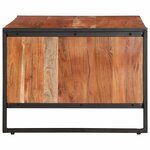 vidaXL Table basse 90x55x40 cm bois massif d'acacia
