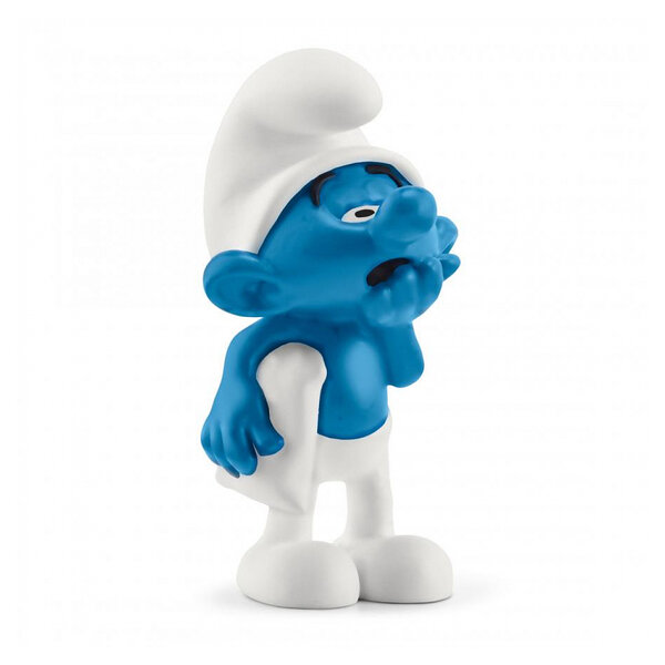 Figurine Schtroumpf Paresseux - Un compagnon adorable pour les siestes