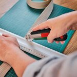 Cutter à lame sectionnable