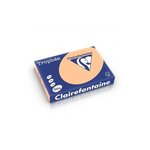 Ramette 250 Feuilles Papier 120g A4 210x297 mm Certifié FSC Abricot TROPHÉE