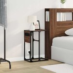 vidaXL Cabinet de chevet Chêne brun 41 5 x 26 x 60 5 cm