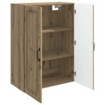 vidaXL Armoire Murale 66 x 34 5 x 90 cm Bois d'ingénierie