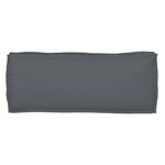 vidaXL Coussin pour banc de palette Anthracite 100 x 40 x 8 cm
