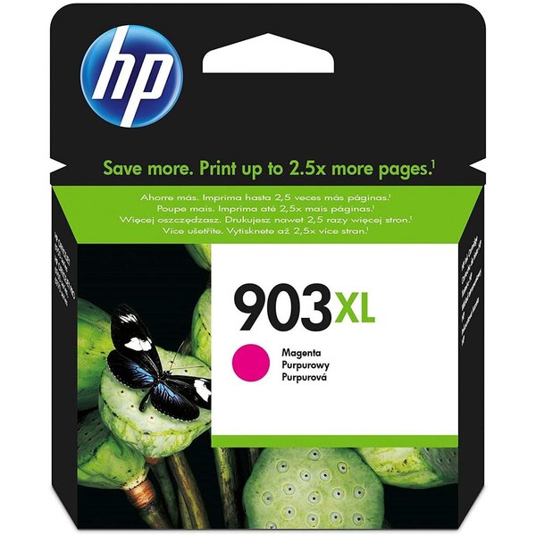 Cartouche d'encre original 903xl t6m07ae magenta hp