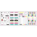 131 stickers symboles pour bullet journal - couleurs vives