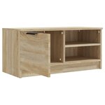 vidaXL Meubles TV 2 Pièces Chêne sonoma 80x35x36 5 cm Bois d'ingénierie