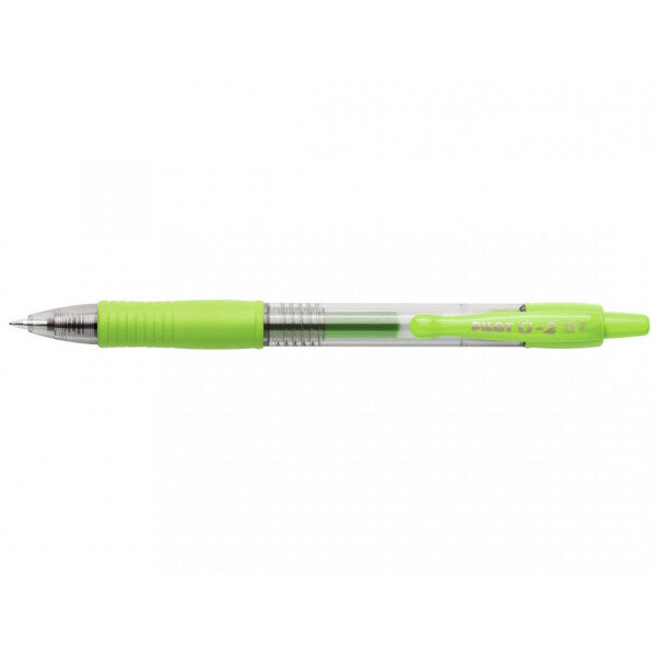 Stylo g-2 roller encre gel pointe moyenne citron vert pilot